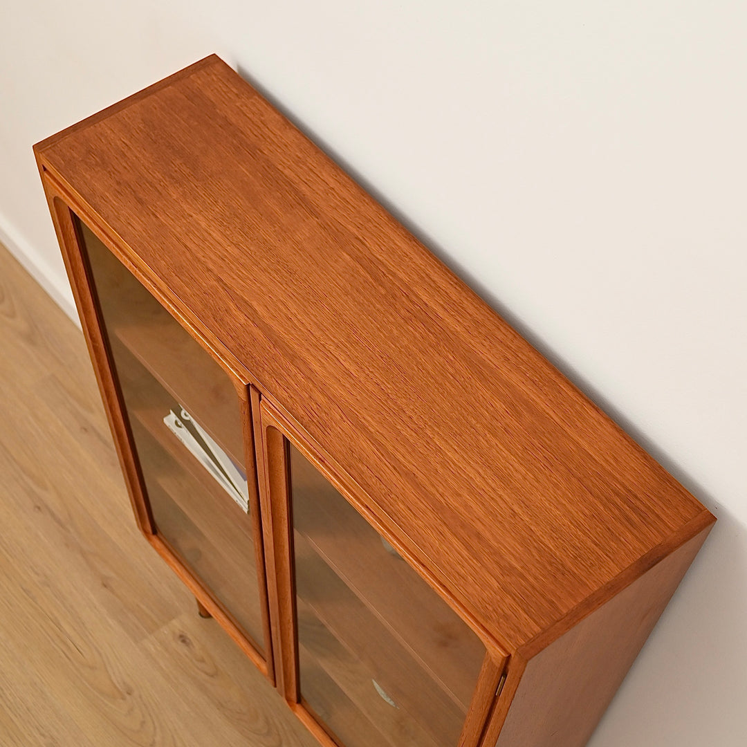 Parker Mid Century Teak Sideboard Display Cabinet
