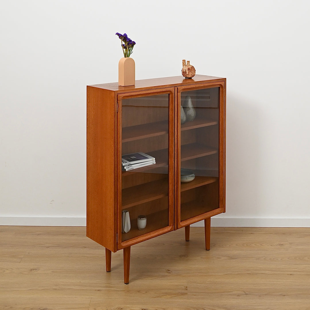 Parker Mid Century Teak Sideboard Display Cabinet