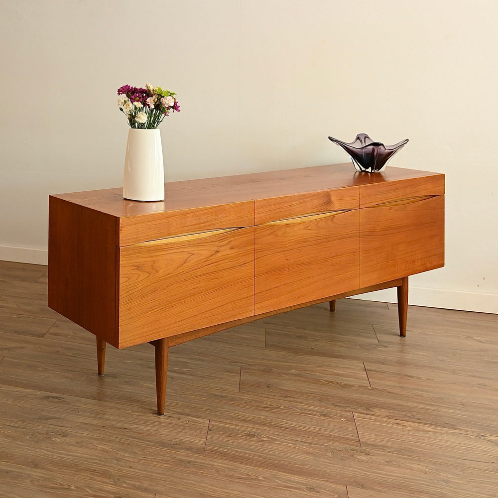 Mid Century Teak Sideboard Buffet by Conrad Rodd