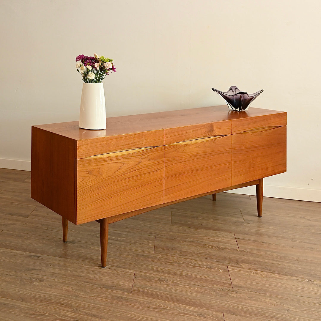 Mid Century Teak Sideboard Buffet by Conrad Rodd