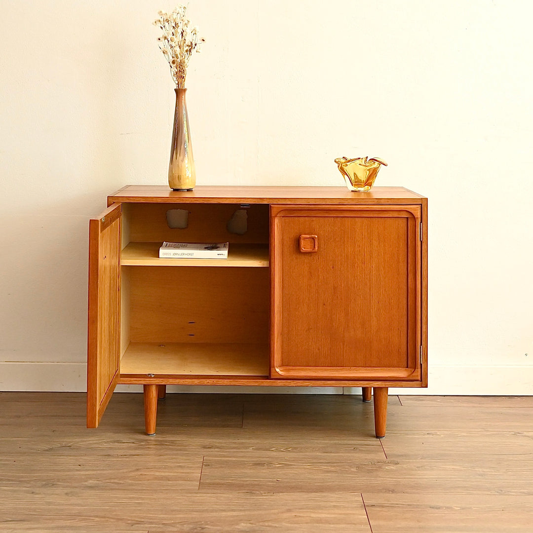 Parker Mid Century Teak Sideboard LP Record Cabinet