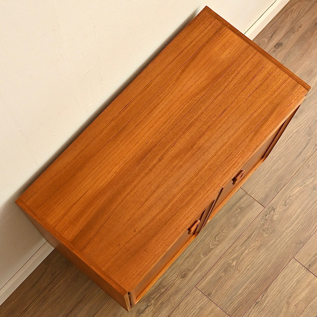 Parker Mid Century Teak Sideboard LP Record Cabinet