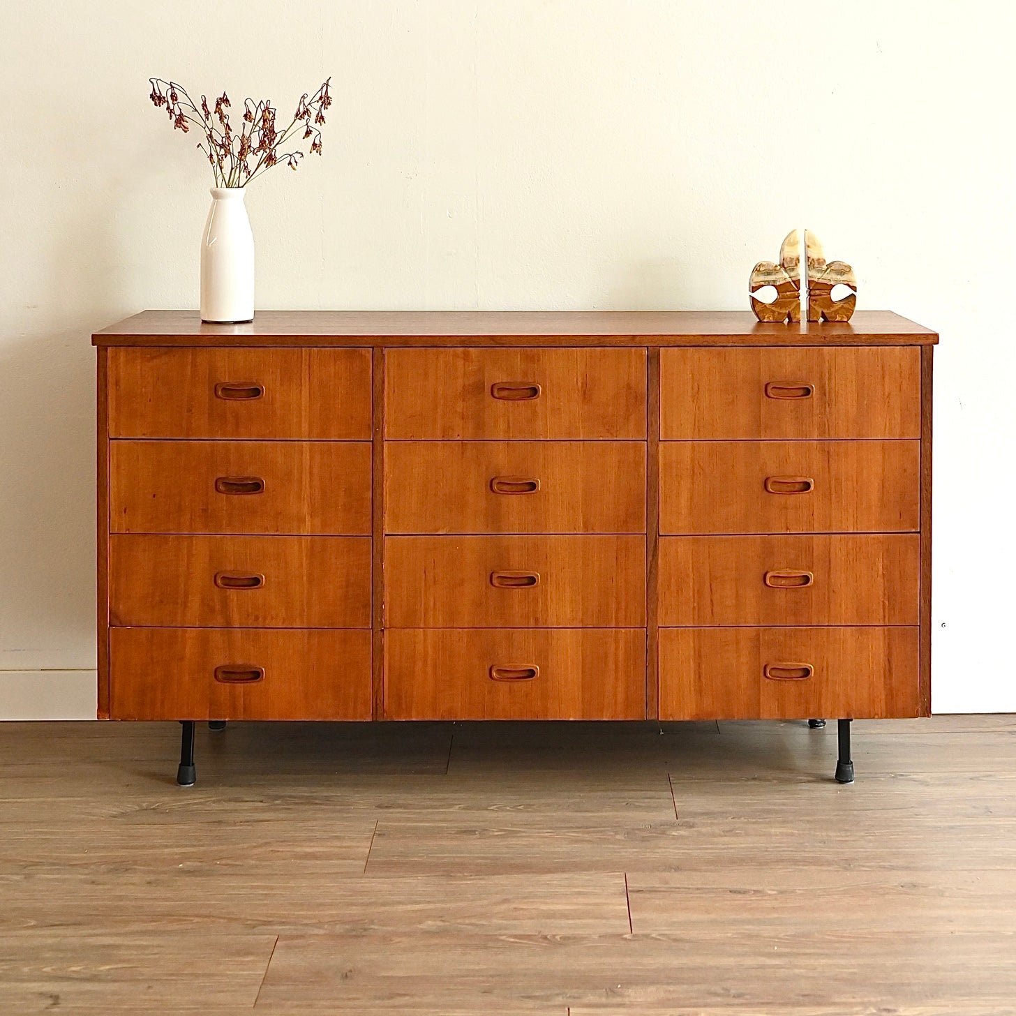 Mid Century Teak Sideboard Dresser Drawers