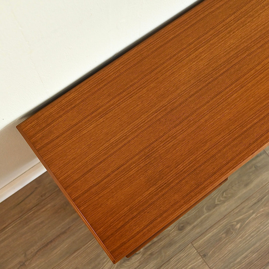 Mid Century Teak Sideboard LP Record TV Cabinet by Chiswell