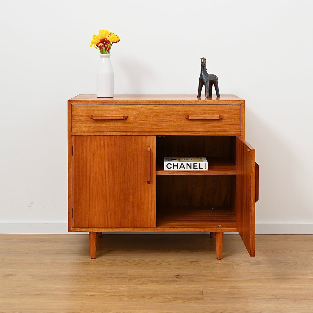 Mid Century Teak and Blackwood Record Cabinet  by K.Westra ACT
