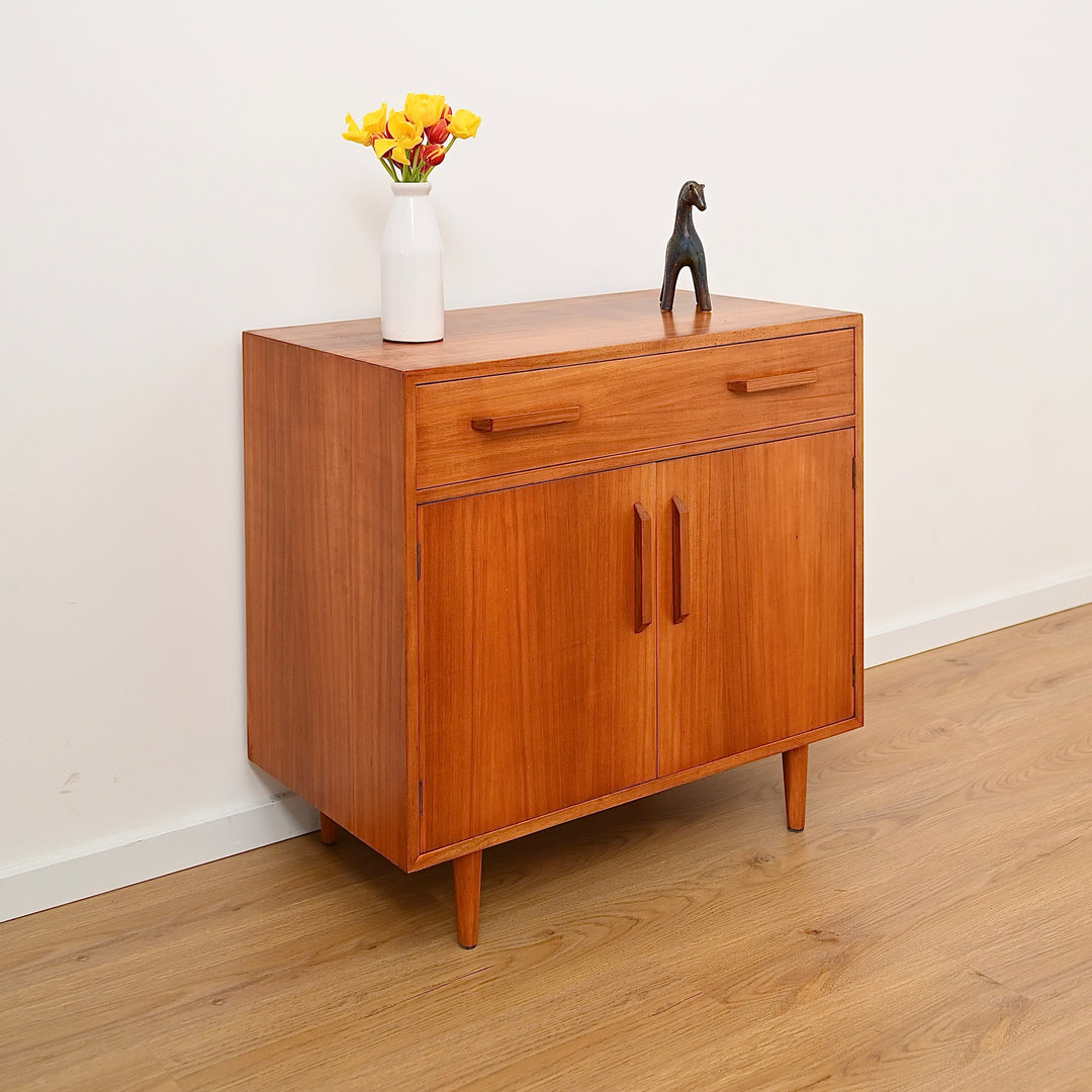 Mid Century Teak and Blackwood Record Cabinet  by K.Westra ACT