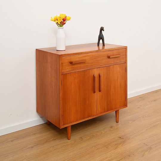 Mid Century Teak and Blackwood Record Cabinet  by K.Westra ACT
