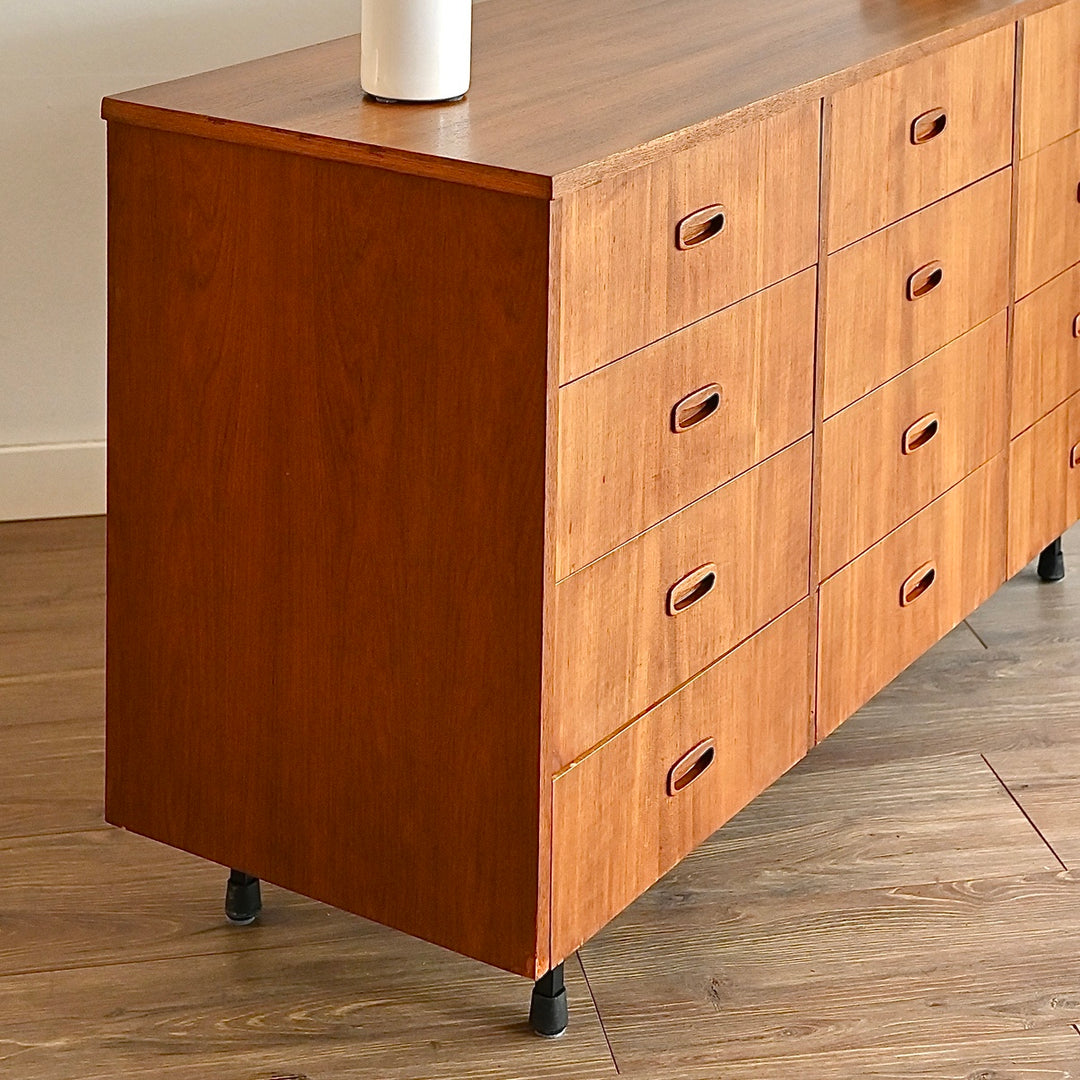 Mid Century Teak Sideboard Dresser Drawers