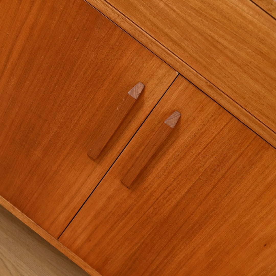Mid Century Teak and Blackwood Record Cabinet  by K.Westra ACT