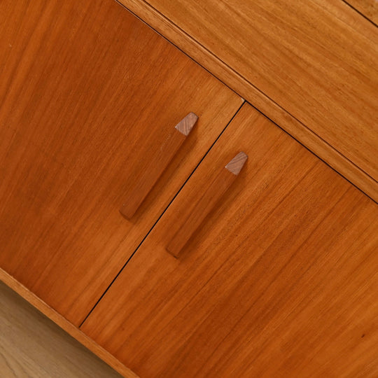 Mid Century Teak and Blackwood Record Cabinet  by K.Westra ACT