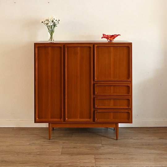 Mid Century Teak 'Koben' Sideboard Bar Cabinet Credenza by Chiswell