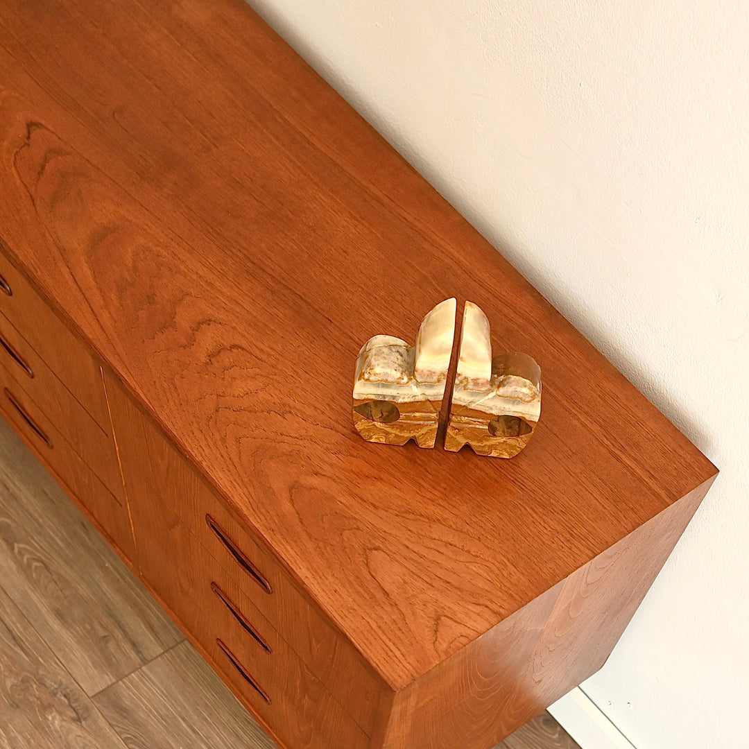 Mid Century Teak Sideboard Dresser Low Boy by Berryman