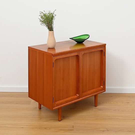 Mid Century Teak Sideboard LP Record Cabinet by Chiswell