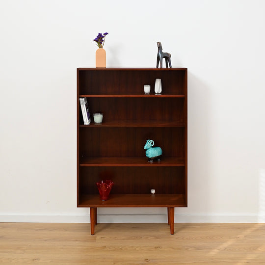 Parker Mid Century Walnut Bookshelf Bookcase