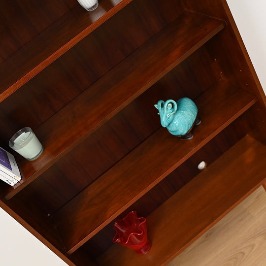 Parker Mid Century Walnut Bookshelf Bookcase