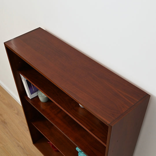 Parker Mid Century Walnut Bookshelf Bookcase