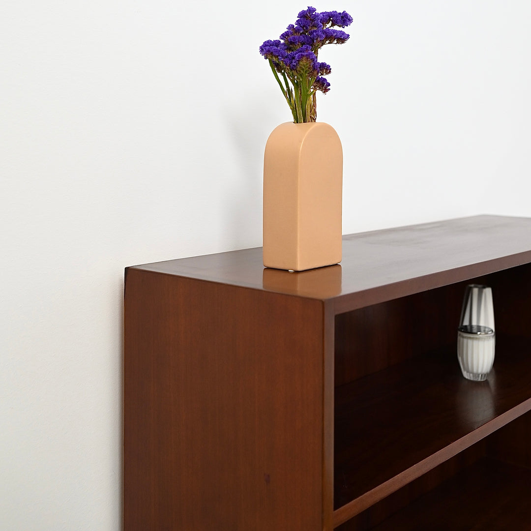 Parker Mid Century Walnut Bookshelf Bookcase