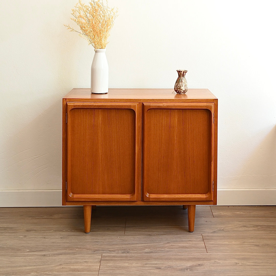 Mid Century Teak Sideboard LP Record Cabinet by Chiswell