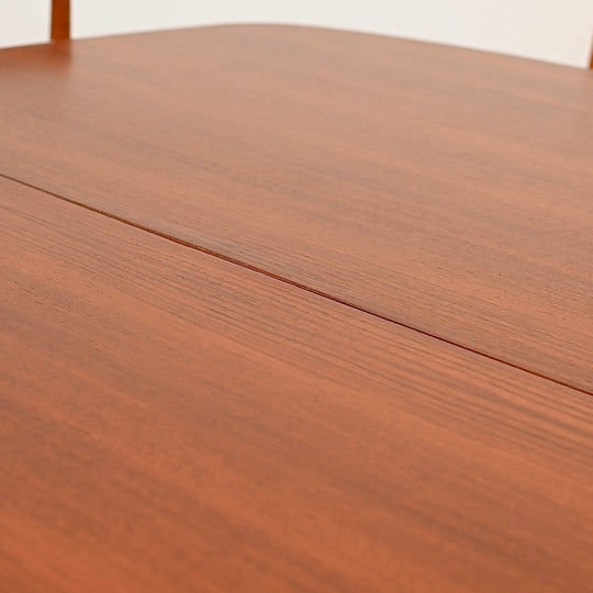 Parker Mid Century Extendable Walnut Dining Table D End Elliptical