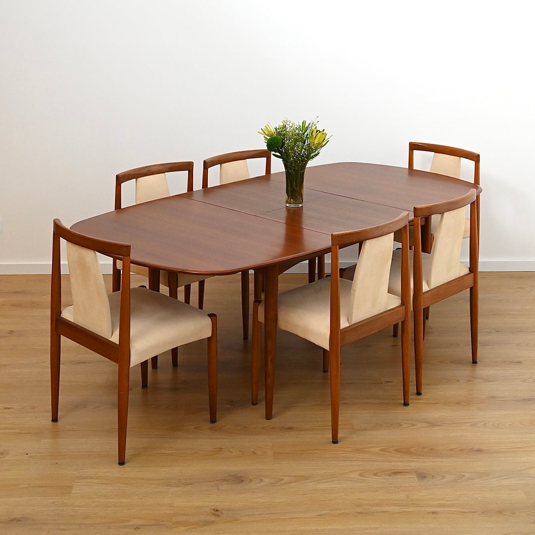 Parker Mid Century Extendable Walnut Dining Table D End Elliptical