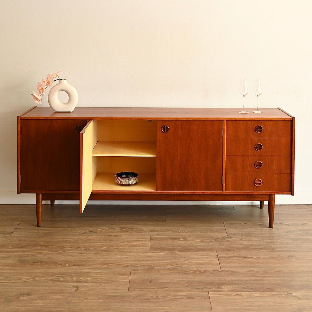 Parker Nordic Teak Sideboard Buffet Cabinet