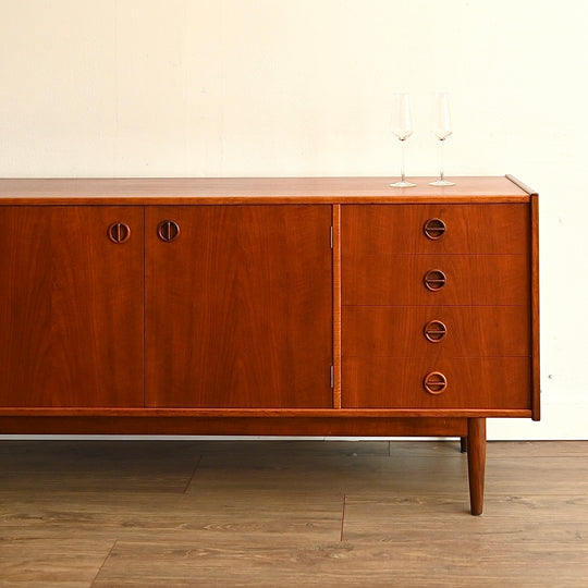 Parker Nordic Teak Sideboard Buffet Cabinet