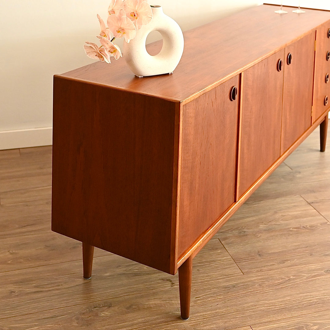 Parker Nordic Teak Sideboard Buffet Cabinet