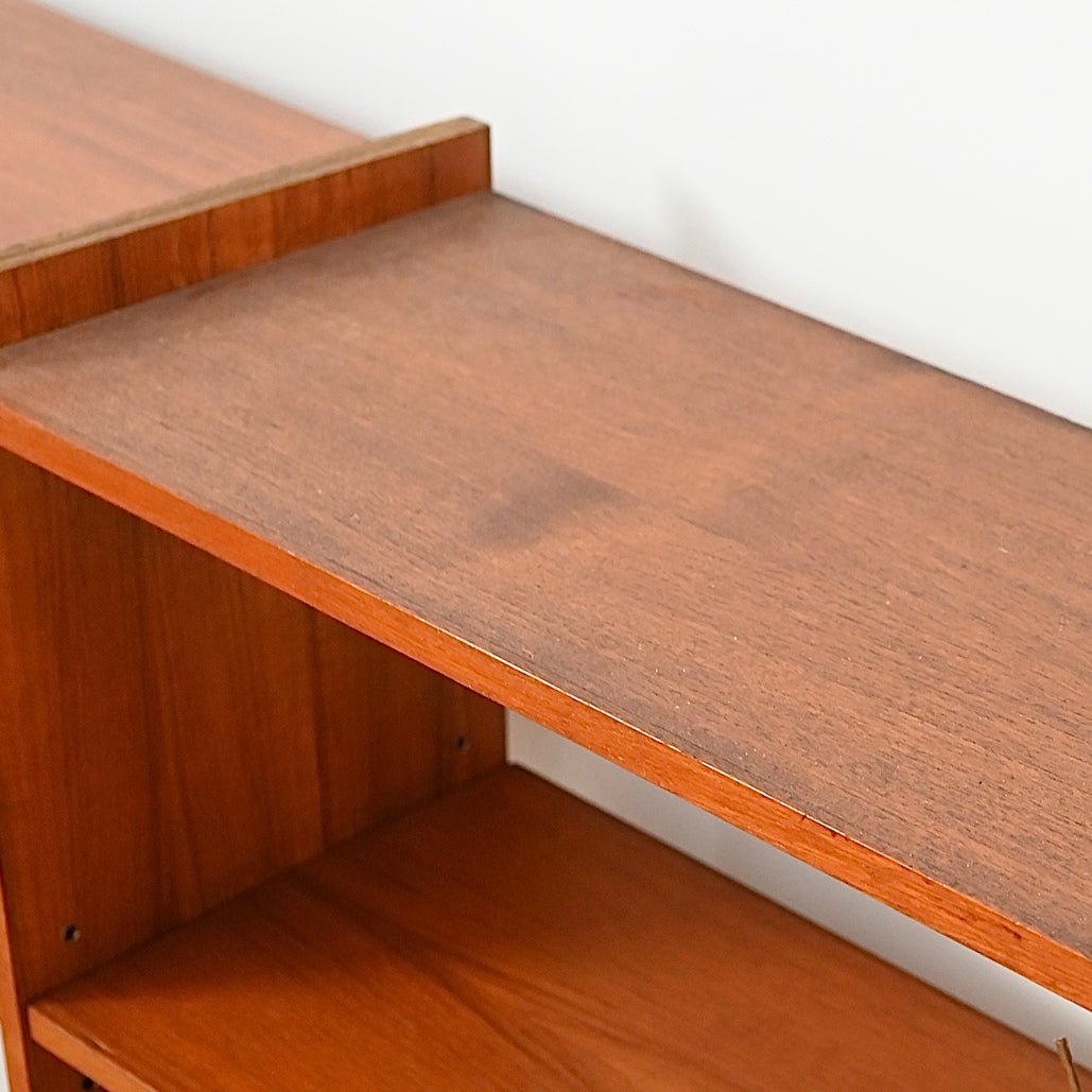 Mid Century Teak Modular Wall Unit, made in The United Kingdom