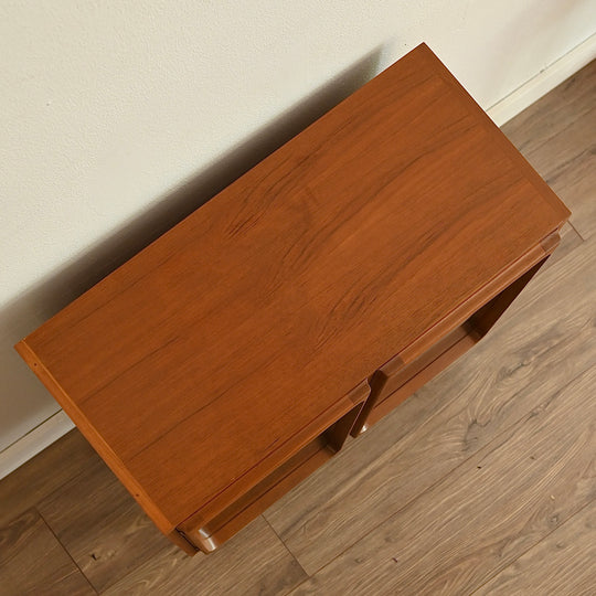 Mid Century Teak Sideboard Display Cabinet by Chiswell