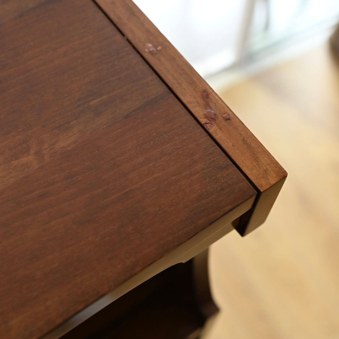 Mid Century Walnut Display Cabinet Bookcase Bookshelf by MobilStil Varese Italy