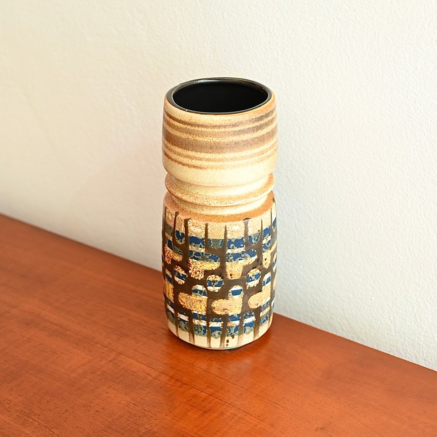 Mid Century Retro Israeli Medium Ceramic Vase