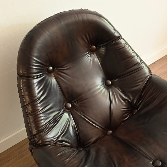 Retro 1970s Swivel Pod Armchair by Namco - multiple available