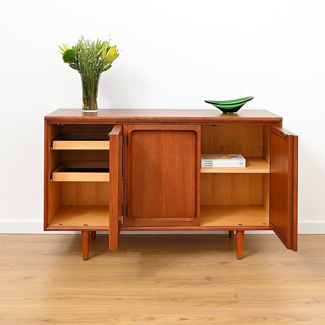 Mid Century Teak Sideboard Buffet by Chiswell