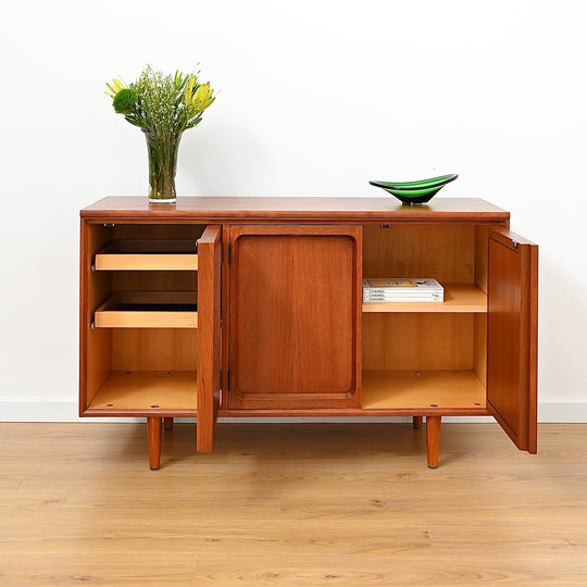 Mid Century Teak Sideboard Buffet by Chiswell