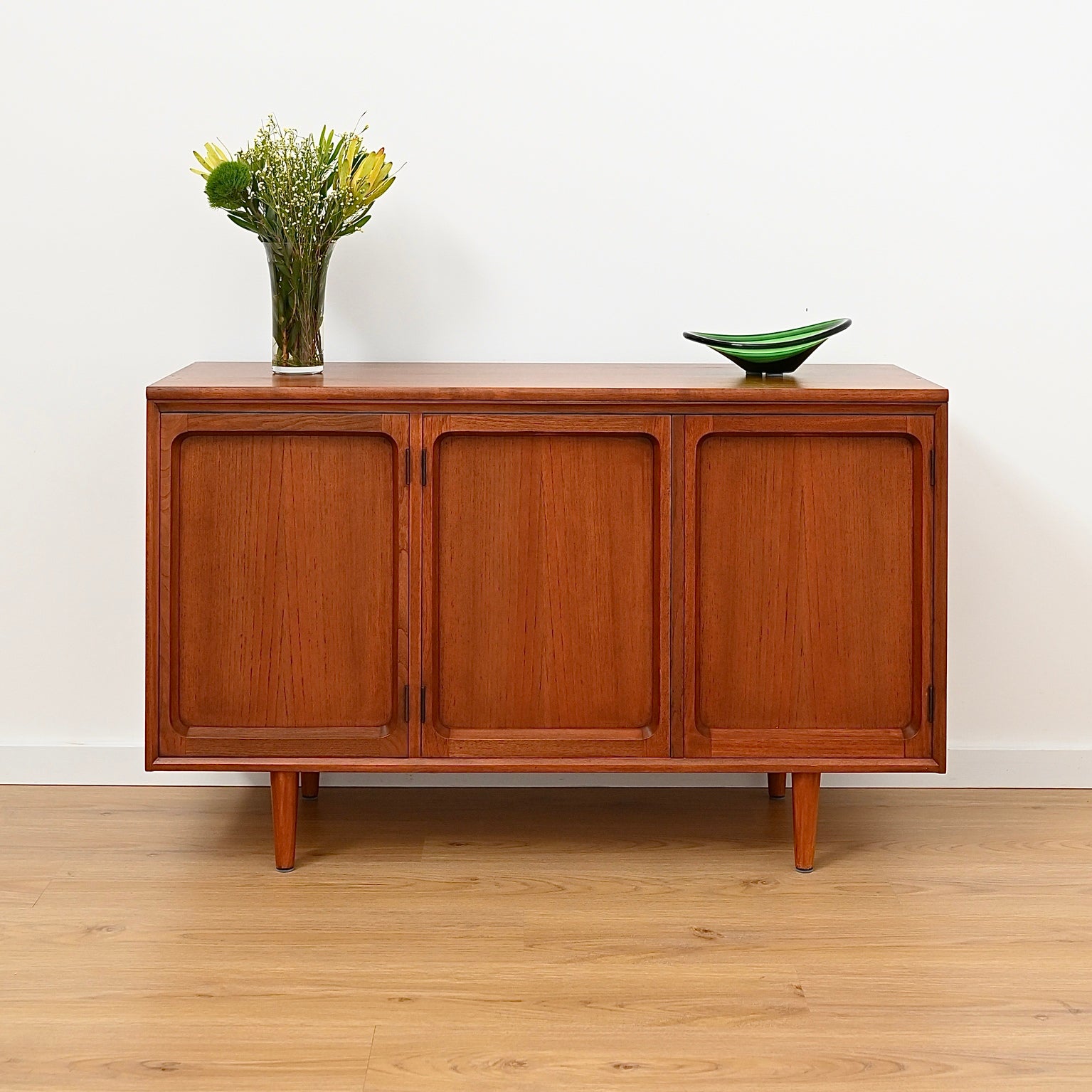 Mid Century Teak Sideboard Buffet by Chiswell