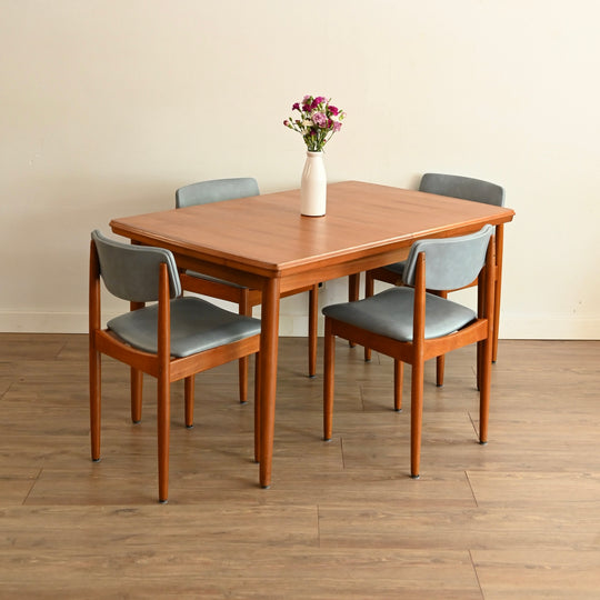 Mid Century Teak Extendable Dining Table by Chiswell