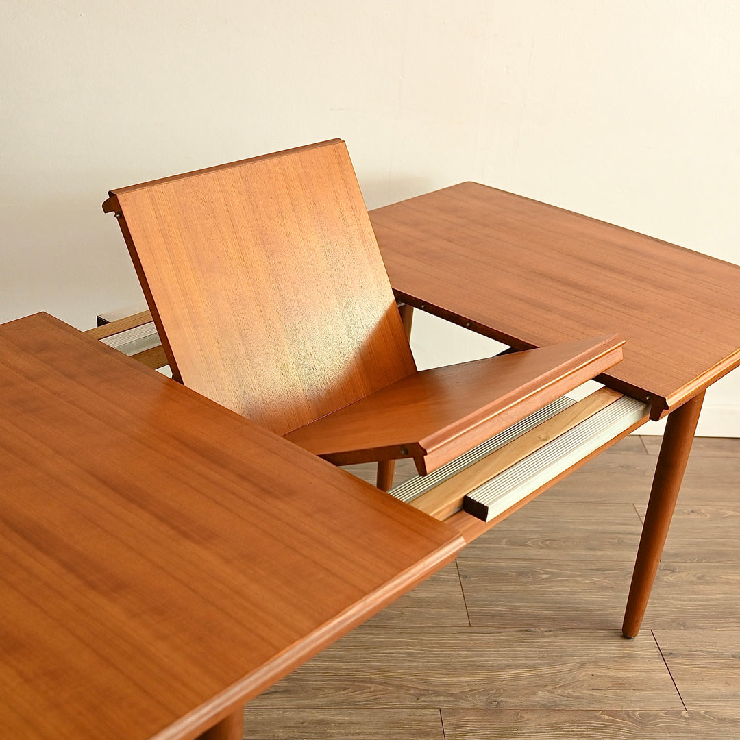 Mid Century Teak Extendable Dining Table by Chiswell