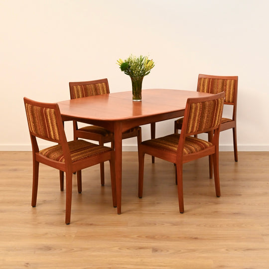 6x Mid Century Teak Dining Chairs by Parker