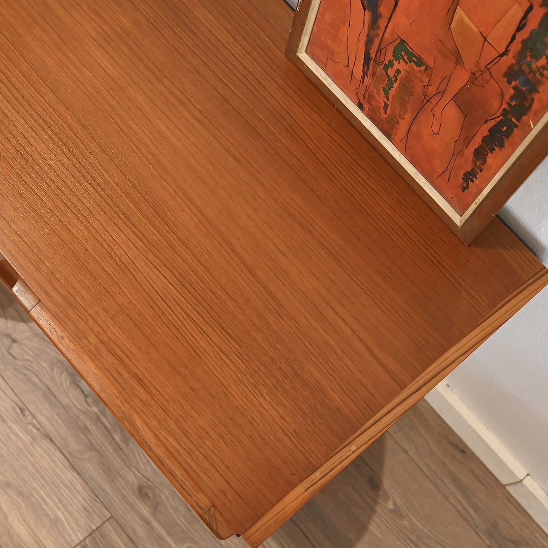 Mid Century Teak Sideboard LP Record Cabinet by Chiswell