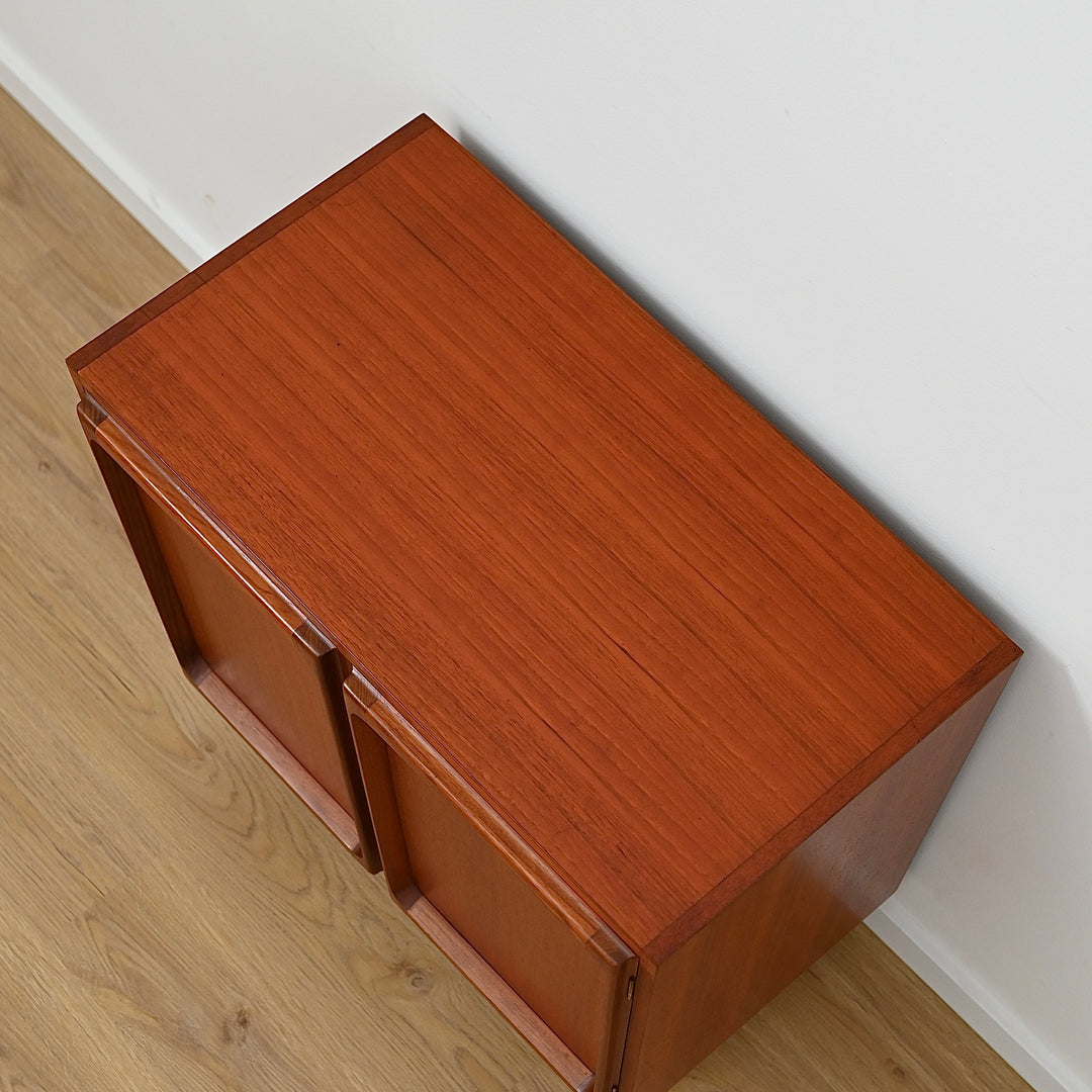 Mid Century Teak Sideboard LP Record Cabinet by Chiswell