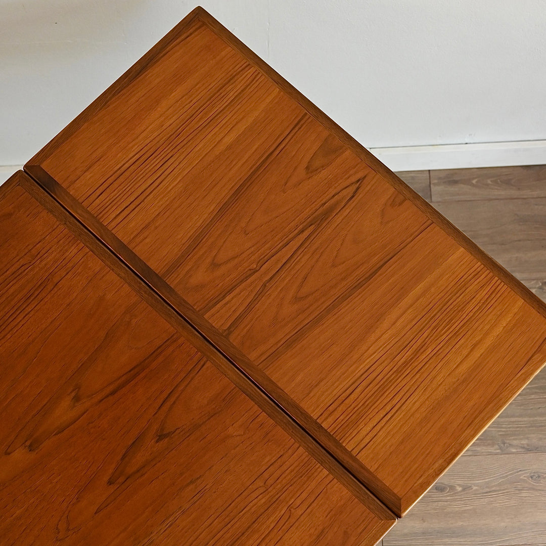 Mid Century Teak Extendable Dining Table by Moderntone