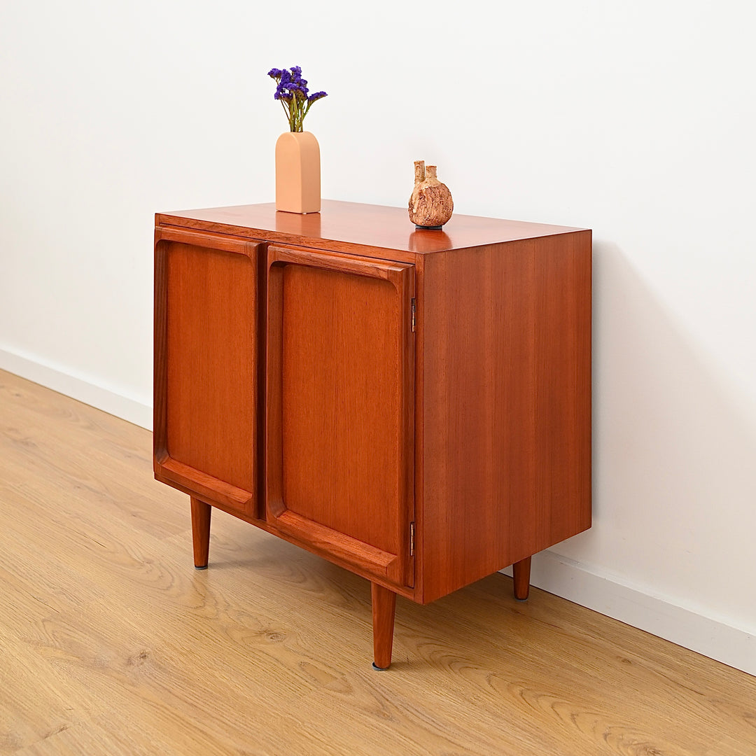 Mid Century Teak Sideboard LP Record Cabinet by Chiswell