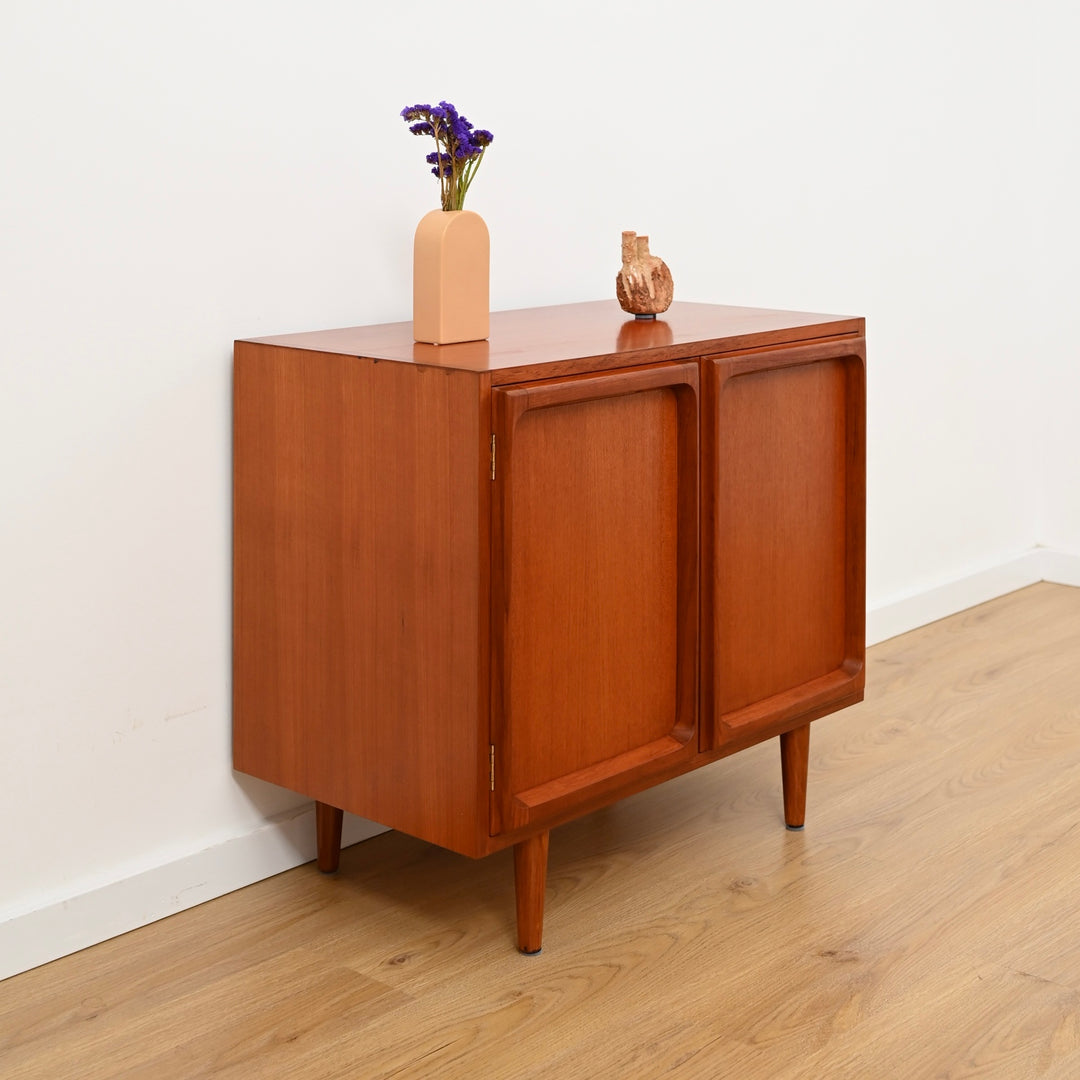 Mid Century Teak Sideboard LP Record Cabinet by Chiswell