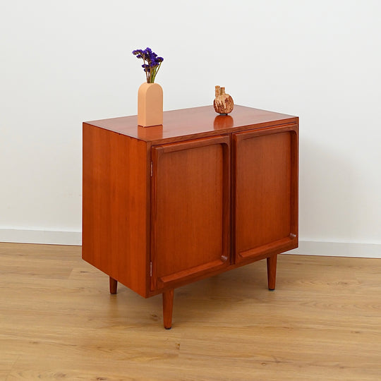 Mid Century Teak Sideboard LP Record Cabinet by Chiswell