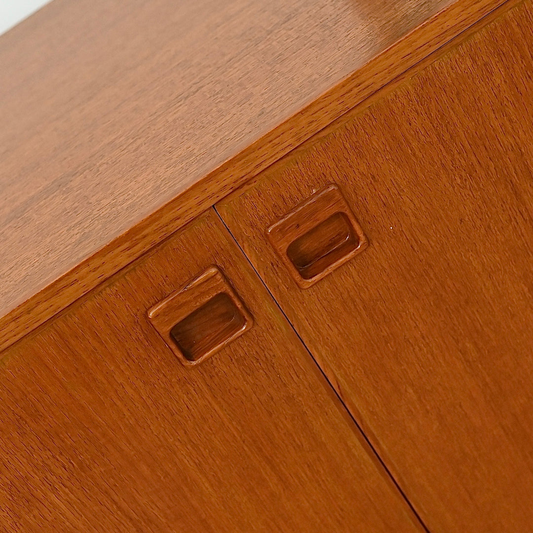 Mid Century Teak Sideboard made in Netherlands - Refinished 