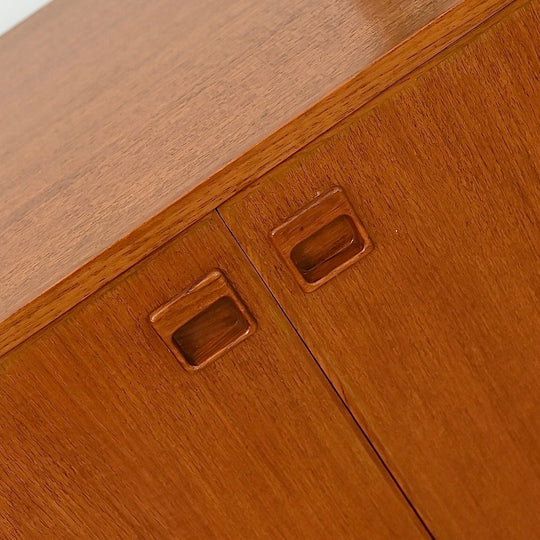 Mid Century Teak Sideboard made in Netherlands - Refinished 