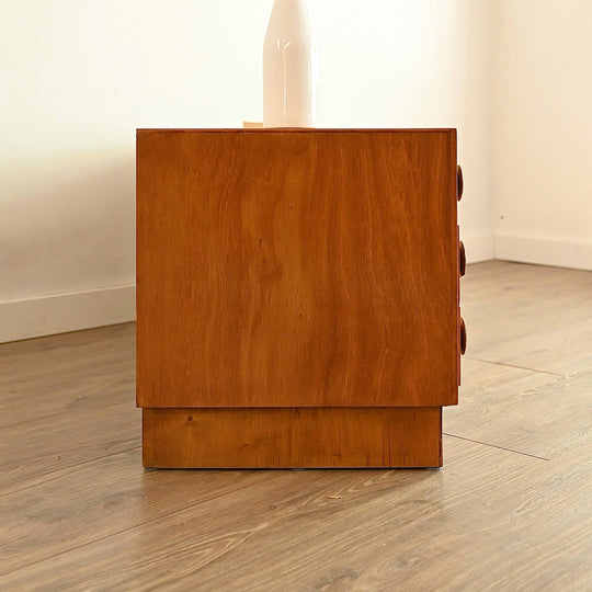 Mid Century Maple Sideboard Dresser Drawers Low Boy