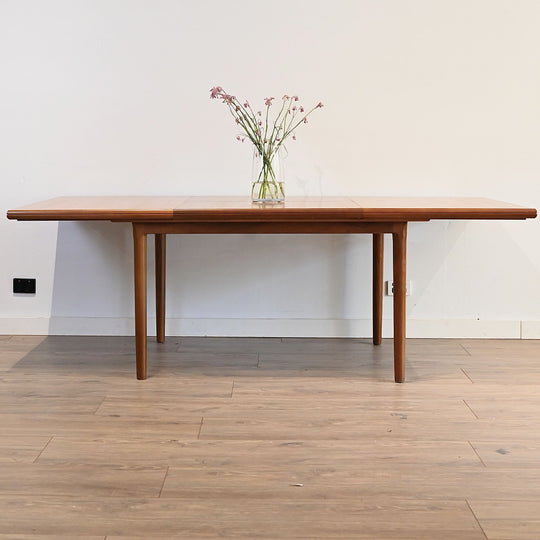 Mid Century Teak Extendable Dining Table made in the UK