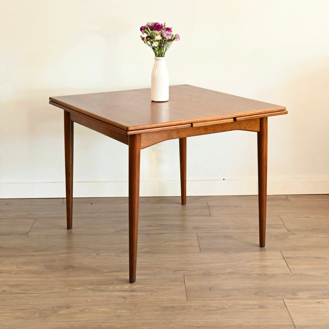 Parker Teak Nordic Square Extendable Dining Table