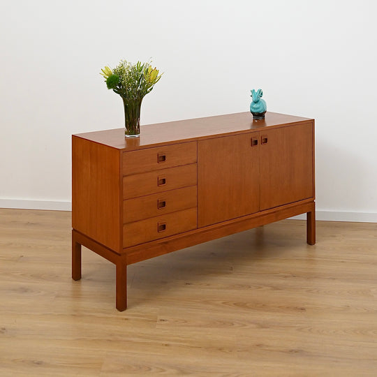 Mid Century Teak Sideboard made in Netherlands - Refinished 